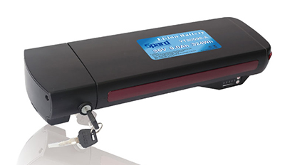 世豹電動自行車后衣架款鋰電池-YT30098 世豹電動自行車后衣架款鋰電池-YT30098